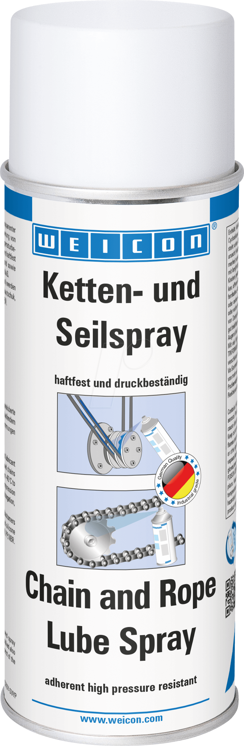 WEICON 11500400 - Ketten- und Seilspray, 400 ml