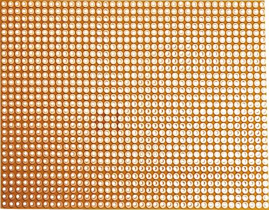 UP 832EP - Lochrasterplatine, Epoxyd, 160x100mm