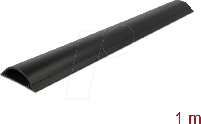 DELOCK 20711 - Kabelkanal selbstklebend 70 x 20 mm - Länge 1 m schwarz