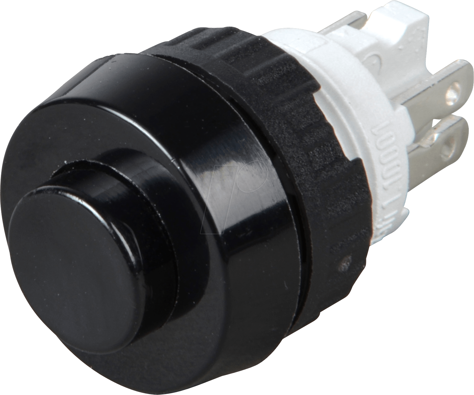 RAFI 300.104 - Drucktaster 0,7A-250VAC 1x (Ein) Ø19/15,2mm sw Faston