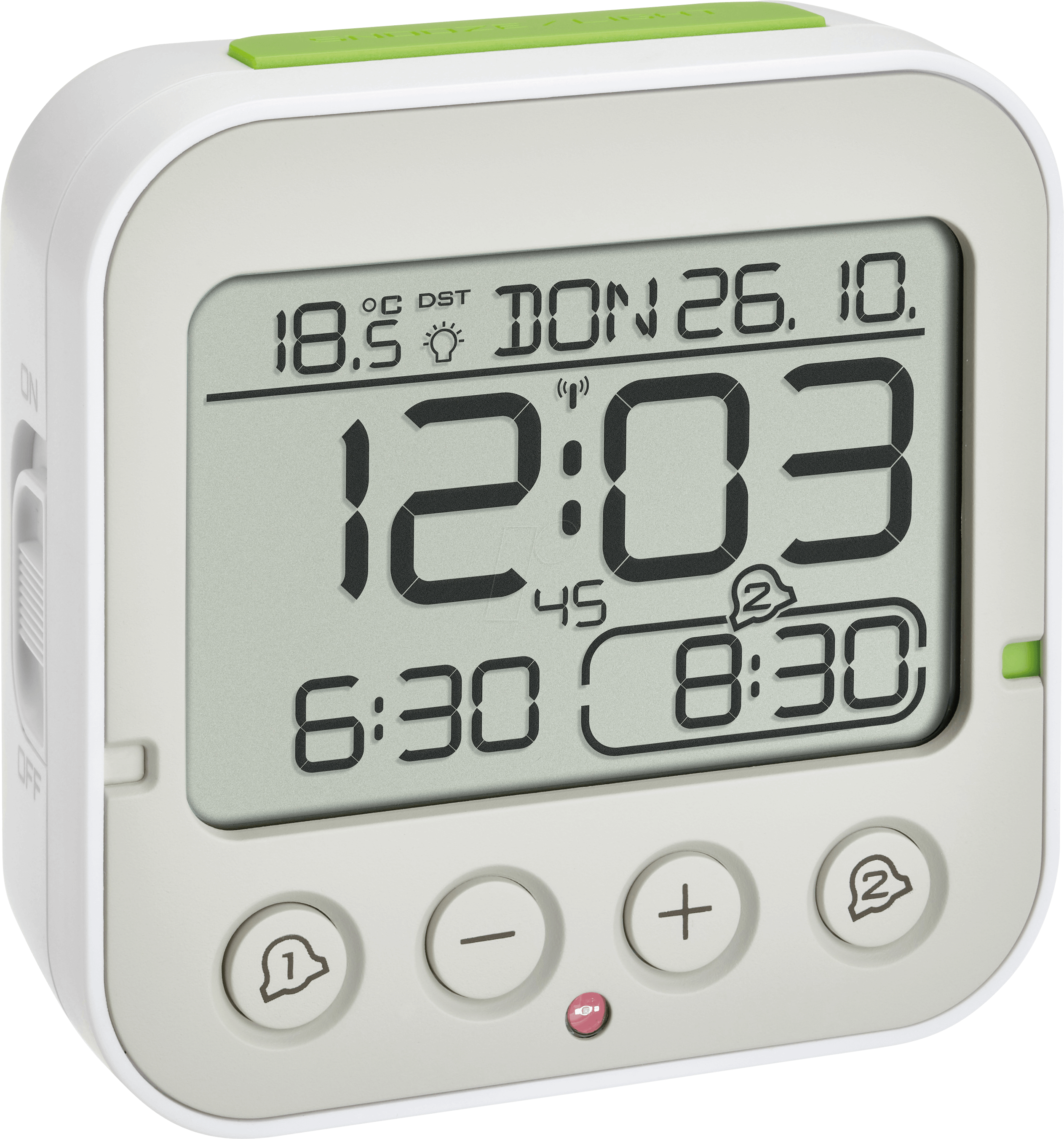 TFA 60255002 - Funkwecker digital, Temperatur