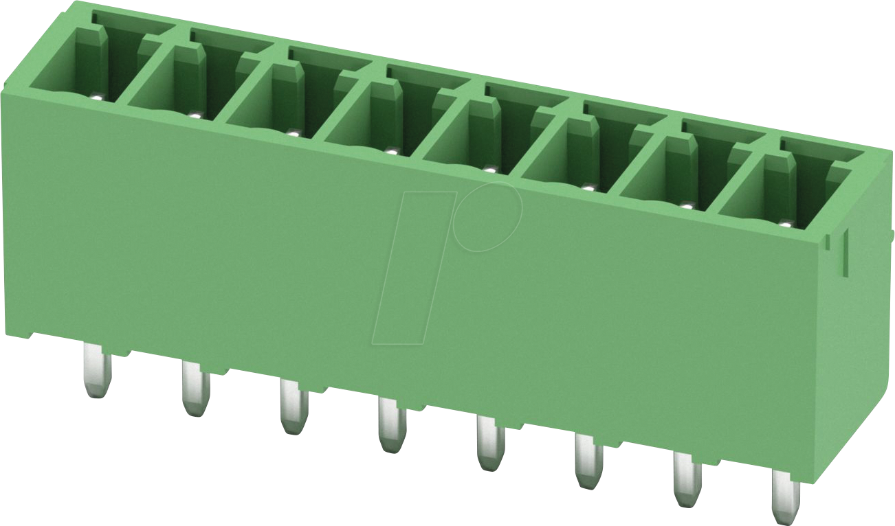 MCV 8 G 3,5 - Leiterplatten-Grundleiste, RM: 3,5 mm, 8-polig