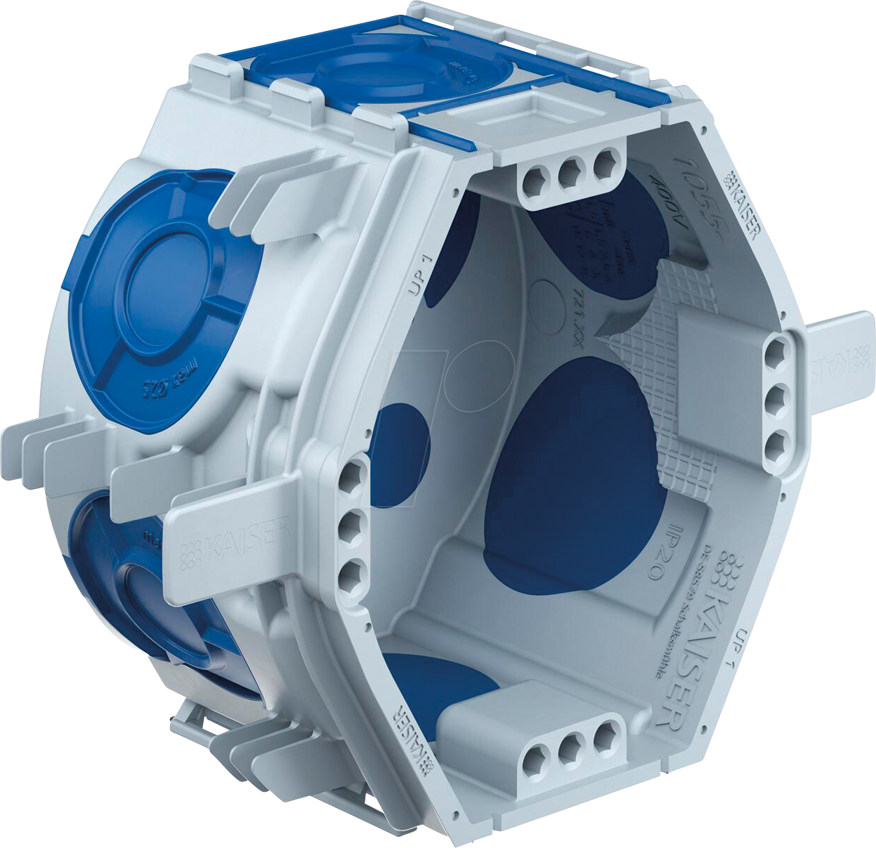 KAISER 1055-26 - Gerätedose UP¹ ECON® Fix, Tiefe: 46 mm