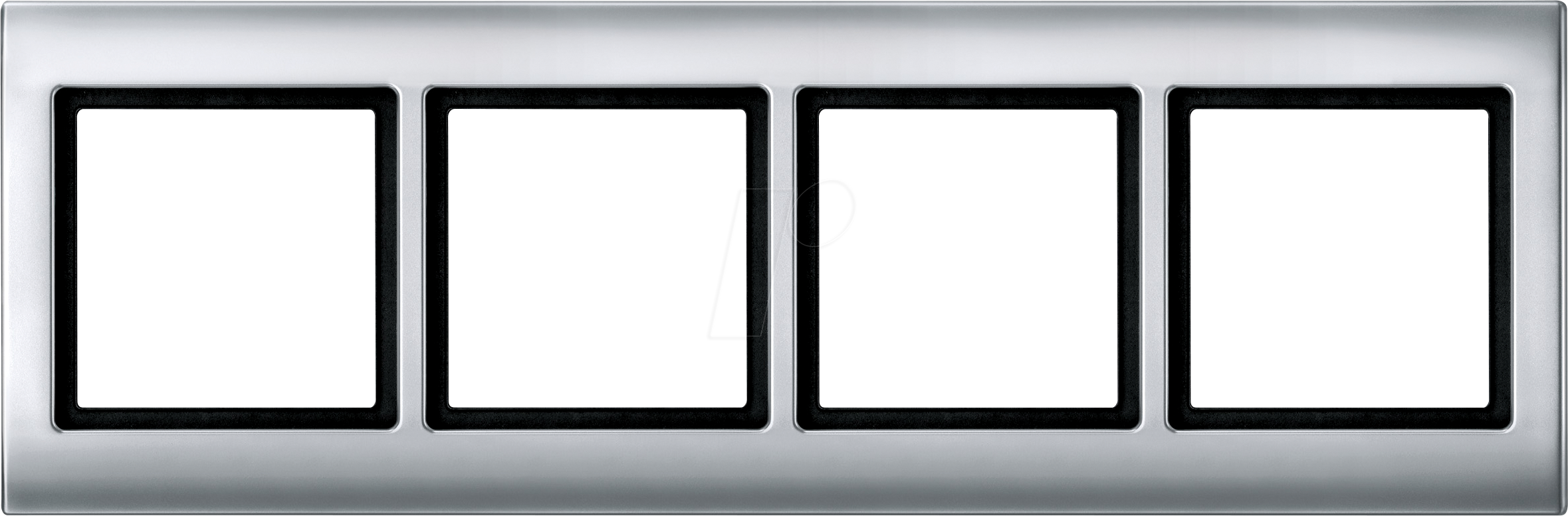 MERTEN 400460 - AQUADESIGN-Rahmen, 4fach, aluminium