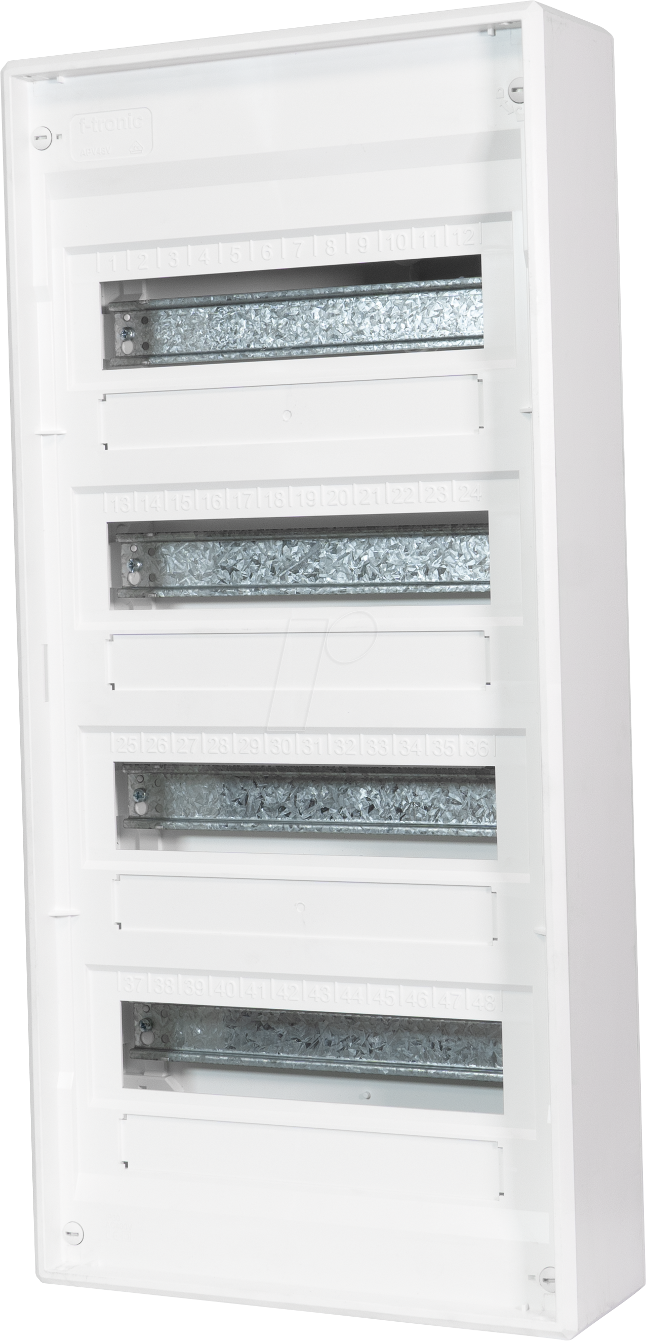 VISION48+8 - Kleinverteiler VISION, Aufputz, 48 Module, 4-reihig