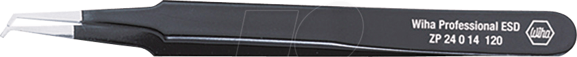 Thumbnail - WIHA 32338 - ESD Präzisionspinzette Proessional, Typ 12, 120 mm