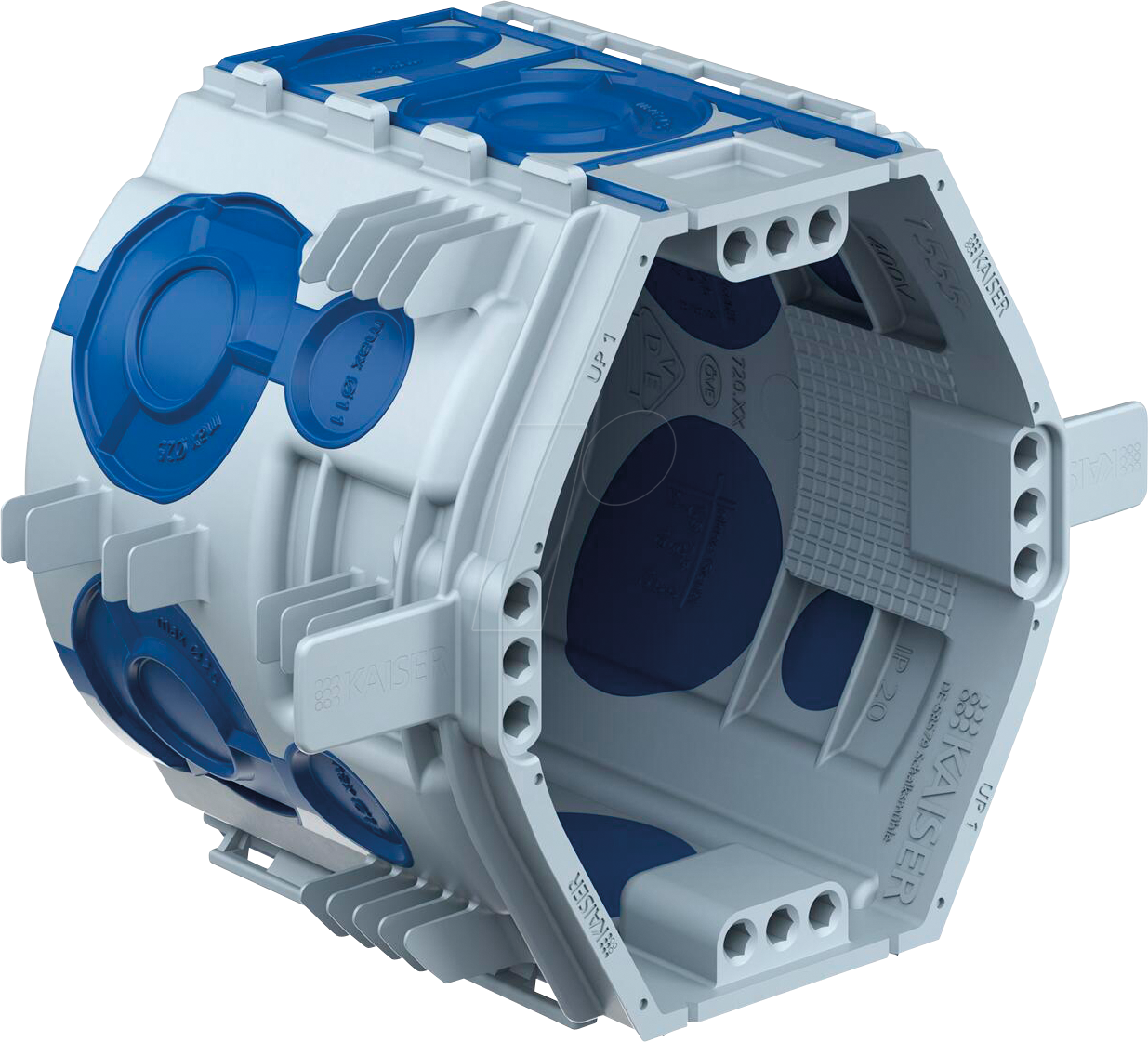 KAISER 1555-26 - Gerätedose UP¹ ECON® Fix, Tiefe: 66 mm