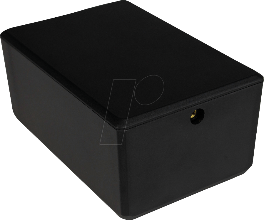CB EAC-01-BK - Elektronikgehäuse,90x60x40 mm,schwarz