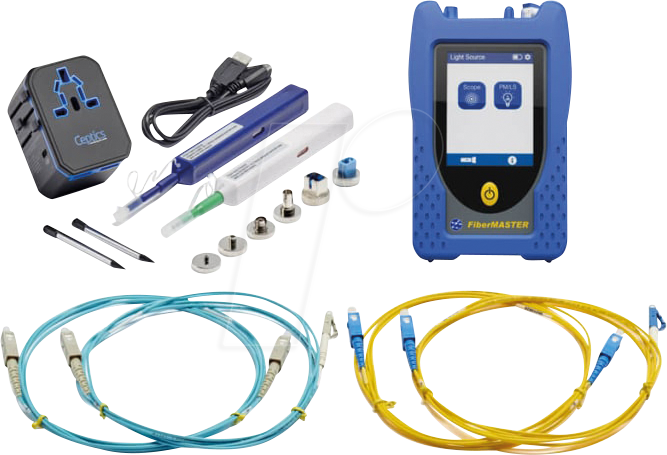 ID FIB QUADL - Kabeltester FiberMASTER, Quad-Lichtquelle