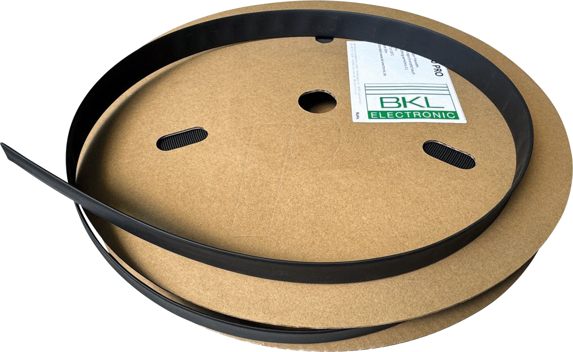 BKL 074430 - Schrumpfschlauch Innen-Ø24,0 mm, schwarz, 50 m