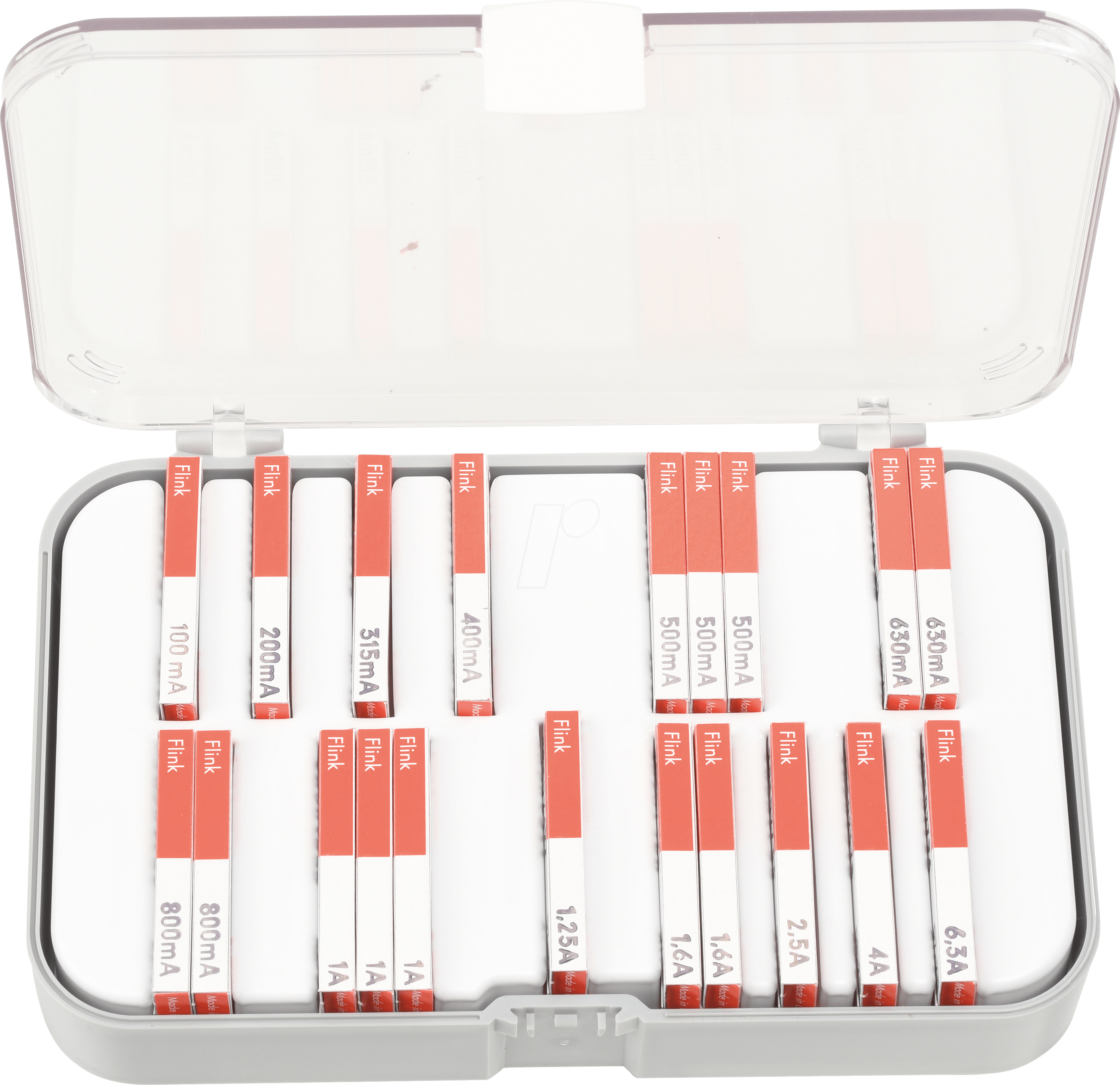 ESKA 520.800 - Sortiment - Feinsicherungen 5x20, flink, 200 St.