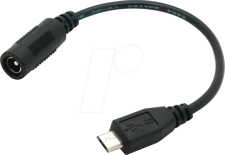 RPI DC-MICRO USB - Raspberry Pi - Adapter DC auf micro USB B-Stecker