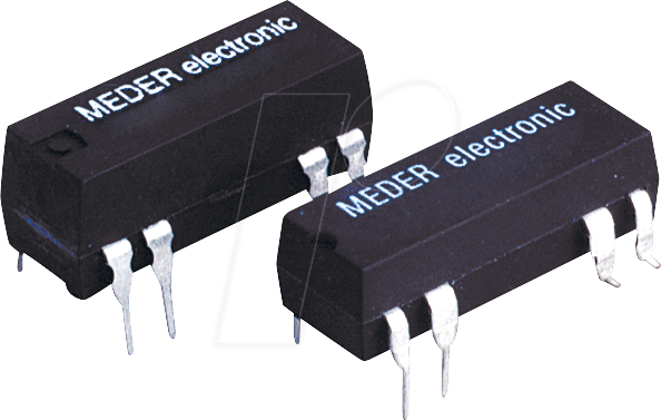 DIP 7221-L 5V - Reedrelais, 5V, 2 Schließer, 1A, Ri=200 Ohm