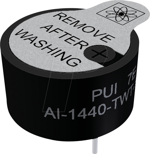AI-1440-TWT-12V - Piezo, 80dB, 4000 Hz, 12 V