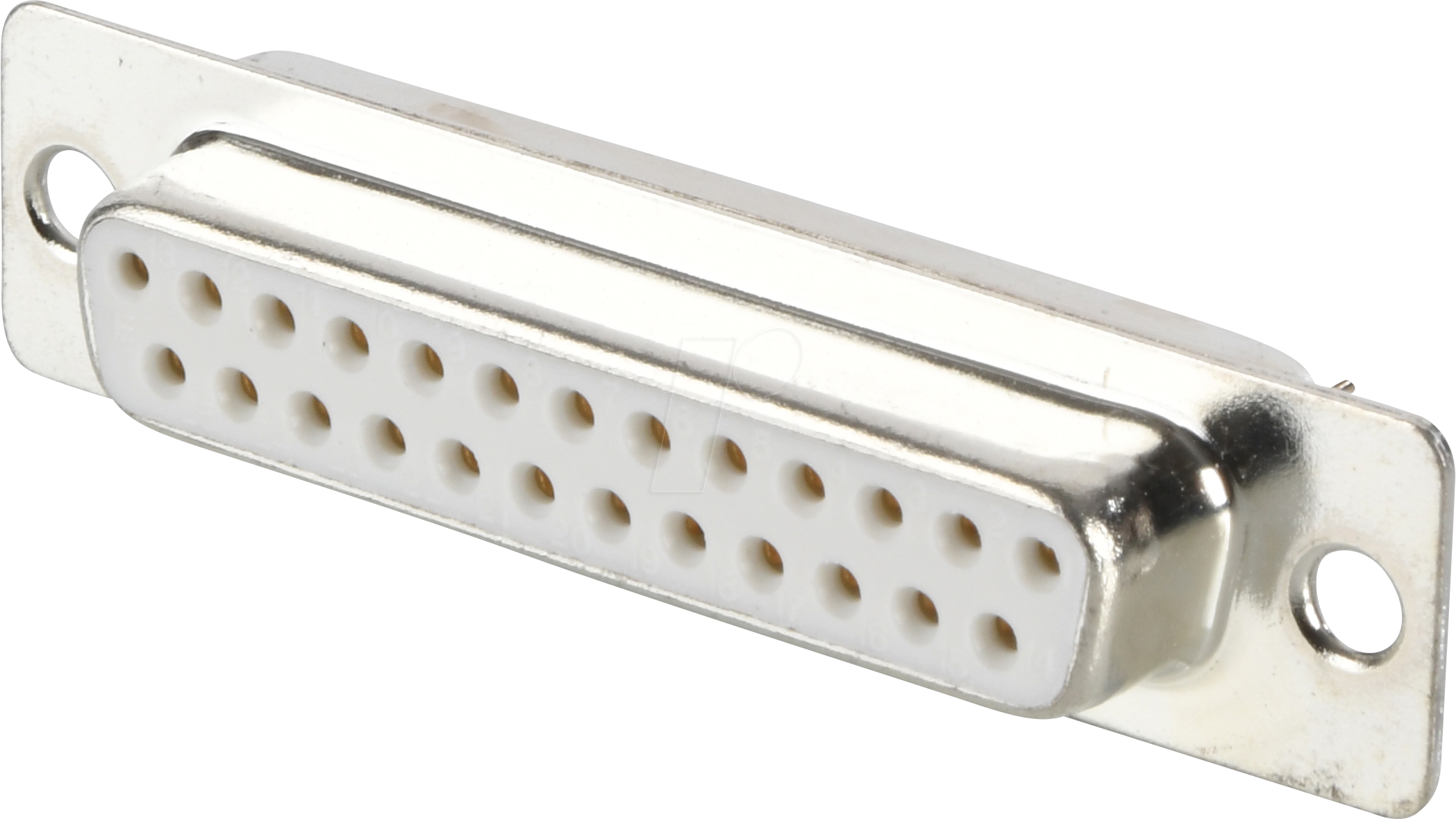 W+P 106-25-2-3-0 - D-SUB Buchse, 25-polig, gestanzte Kontakte, vergoldet