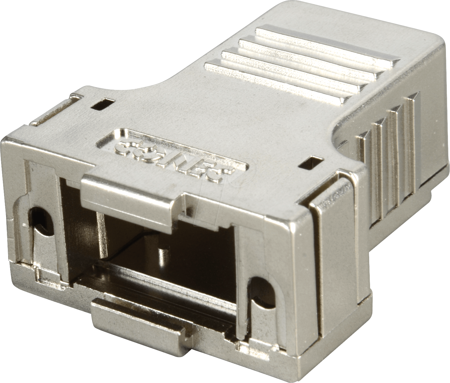 KAPPE MGG 09 - D-SUB-Kappe f. 9-polig D-Sub, metall, groß, ger.