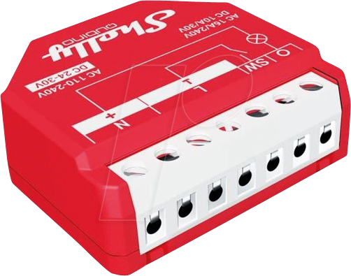 SHELLY WAVE 1PM - Shelly Qubino Wave 1PM, Relais, max 16A, 1 Kanal, Z-Wave