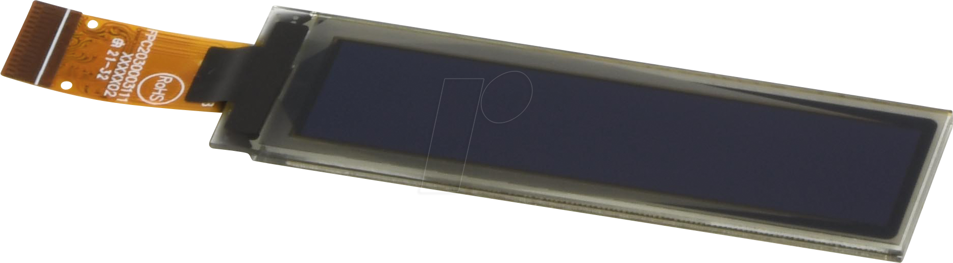 DEP256064F-W - OLED, 256x64 px, weiß/schw., 2,1inch