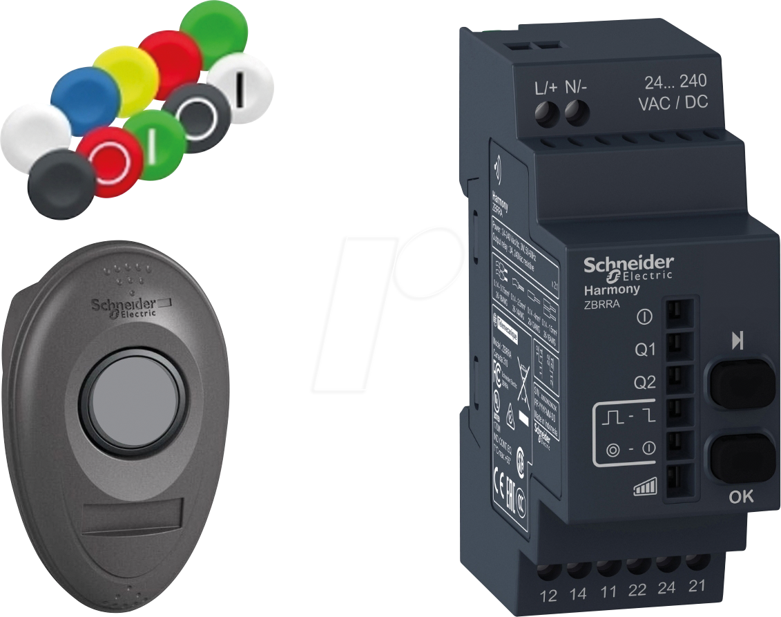 XB5RMA04 - Funktaster mit Empfänger, 24 - 240 V