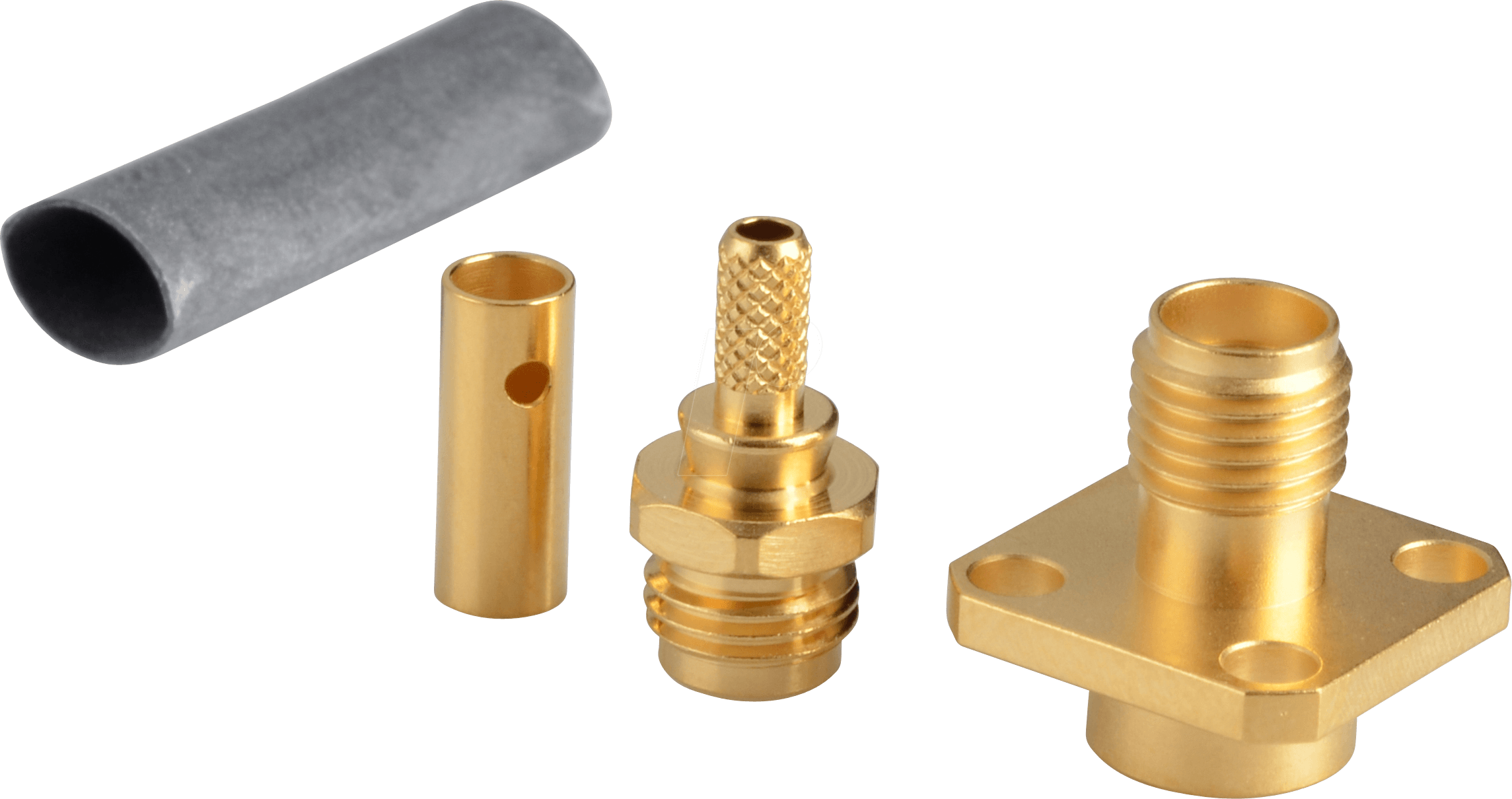 R 125 272 - SMA-Buchse, RG174/316, gerade, Flansch