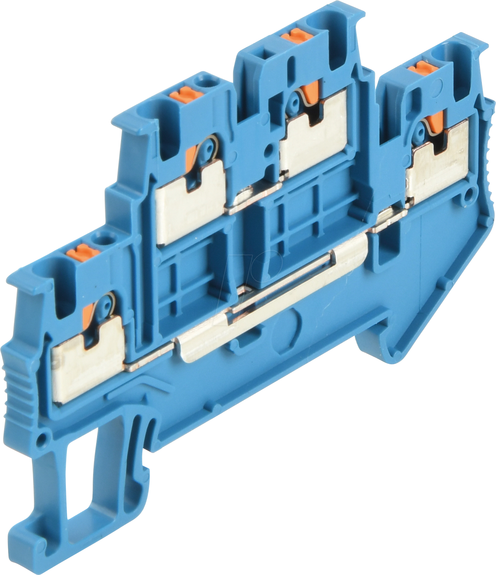 PTTB 1,5 S BU - Doppelstockklemme, PTTB 1,5/S, blau