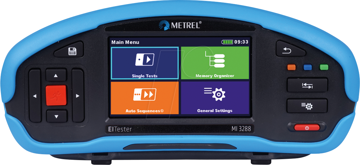 MTR MI 3288-50M - Masseisolationsprüfgerät MI 3288 inkl. Prüfset 50m