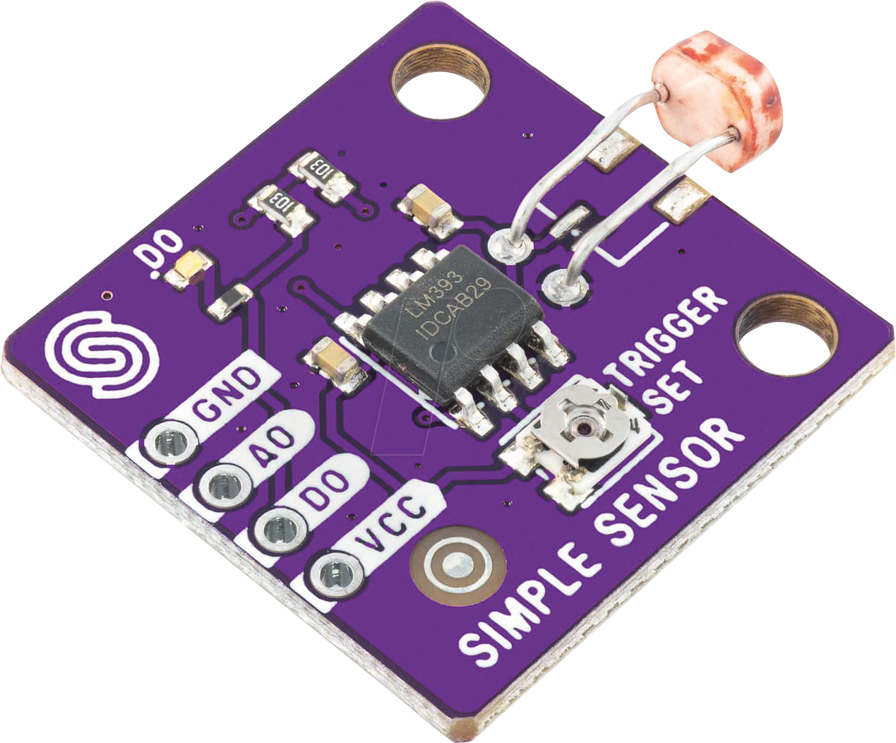 DEBO SENS LIGHT - Entwicklerboards - Lichtsensor (LDR), LM393
