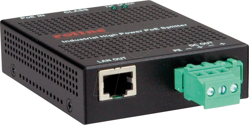 Thumbnail - ROLINE 21131175 - Power over Ethernet (PoE+) Gigabit Splitter