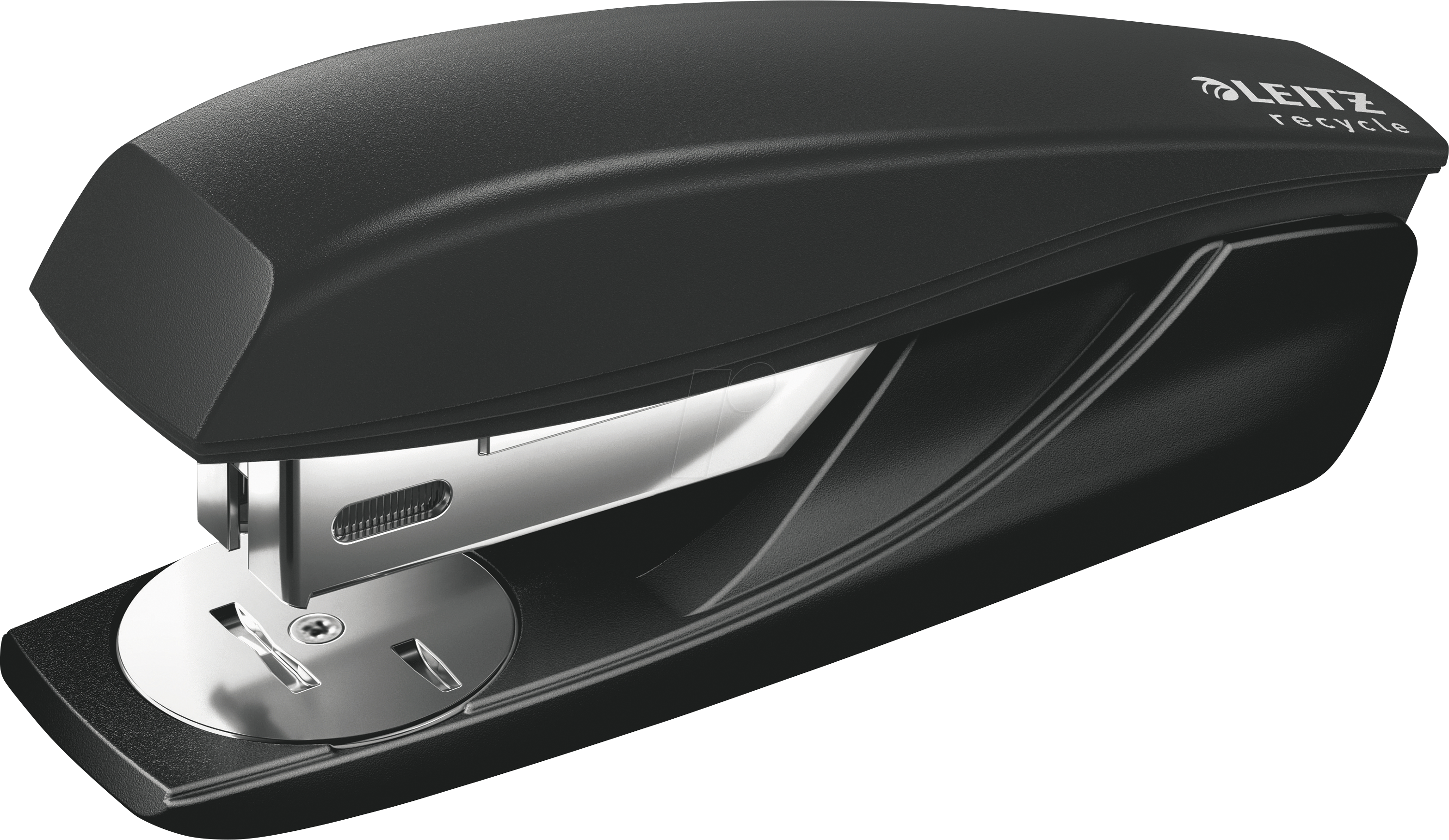 LEITZ 56060095 - Heftgerät, bis zu 25 Blatt, NeXXt Recycle, schwarz
