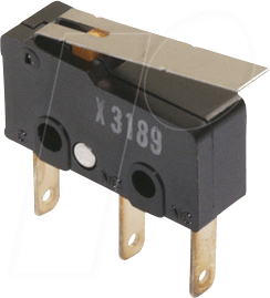 SS-5GL - Mikroschalter, 1x NO, Flachhebel