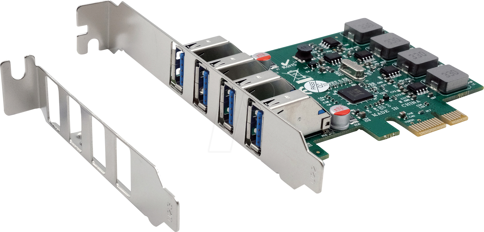 EXSYS EX-11044 - PCIe > 4x extern USB 3.0 Typ A