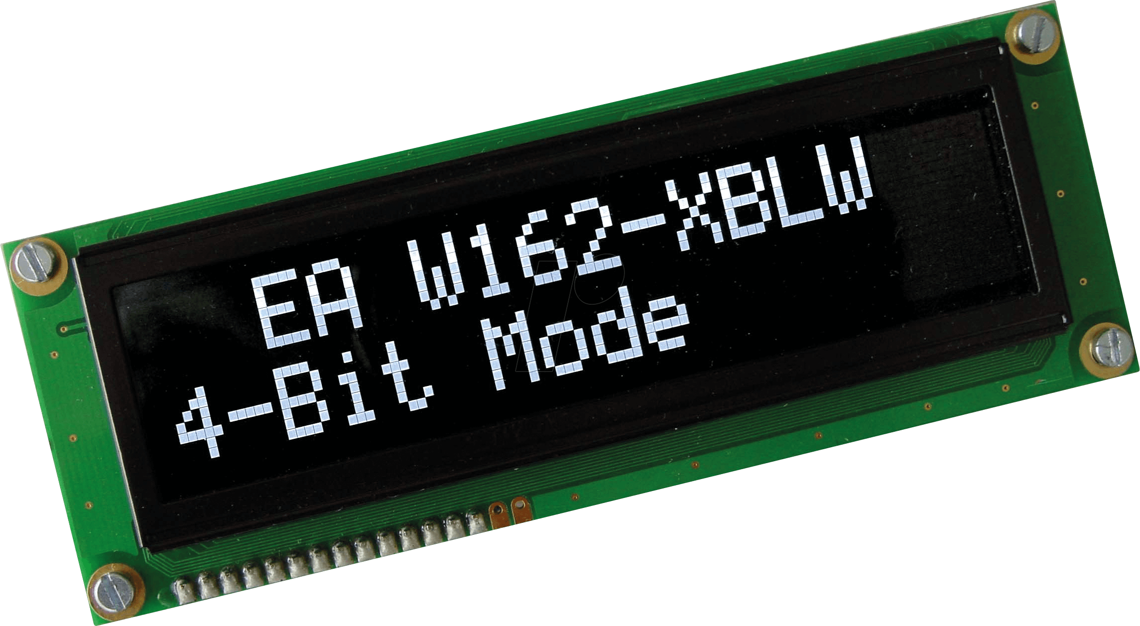 Thumbnail - EA W162-XBLW - Display OLED, 2x16, 122x44mm, weiss