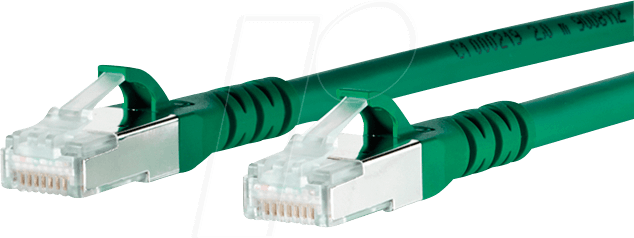 BTR 130845A055-E - Patchkabel RJ45 Cat.6A S/FTP 10 m grün