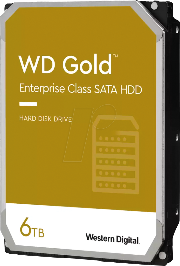 WD6004FRYZ - 6TB Festplatte WD Gold - Datacenter