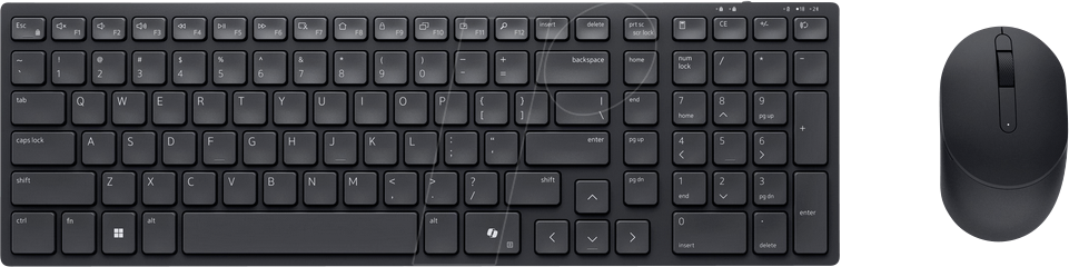 DELL KM555INT - Tastatur-/Maus-Kombination, Bluetooth/Funk, US (QWERTY)