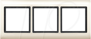 EL ME 400344 - Aquadesign, Rahmen, 3-fach, weiß