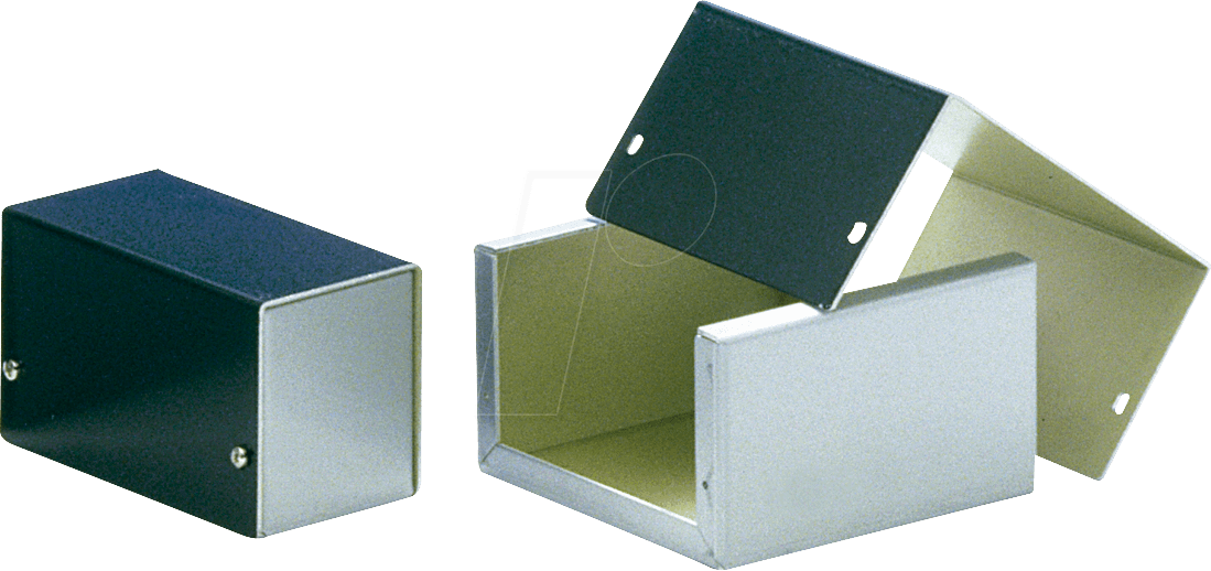 TEKO 382 - Alugehäuse, 103 x 160 x 70 mm, silber