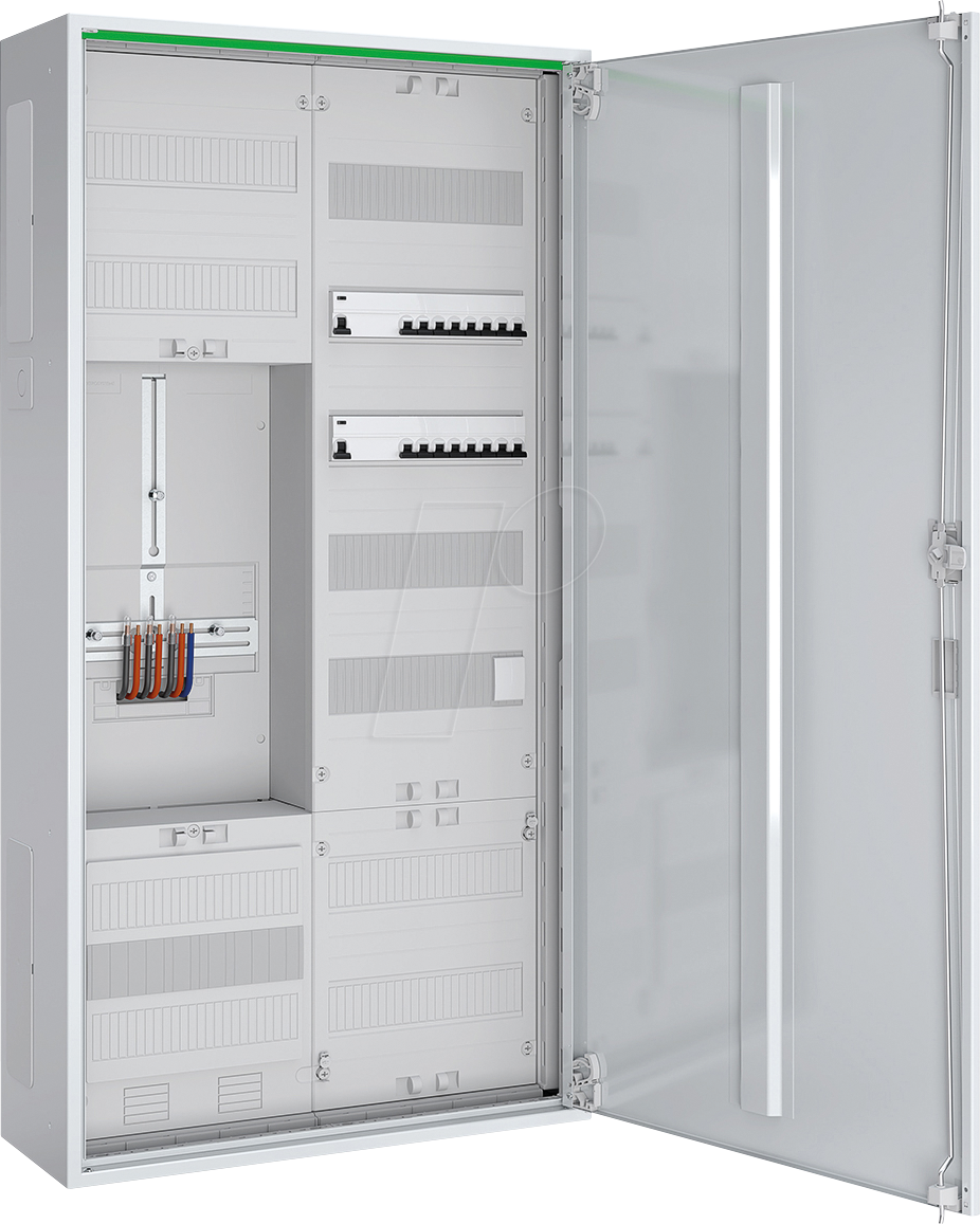 Thumbnail - ABNRS207Z0611 - Zählerschrank, 1 Zähler 3-Punkt, Bestückungspaket, 1 APZ-Feld