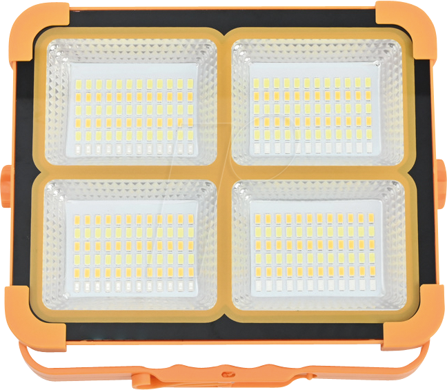 LUXULA SO400110 - Solar Baustrahler, 5 W, 700 lm, CCT, Akku, IP65