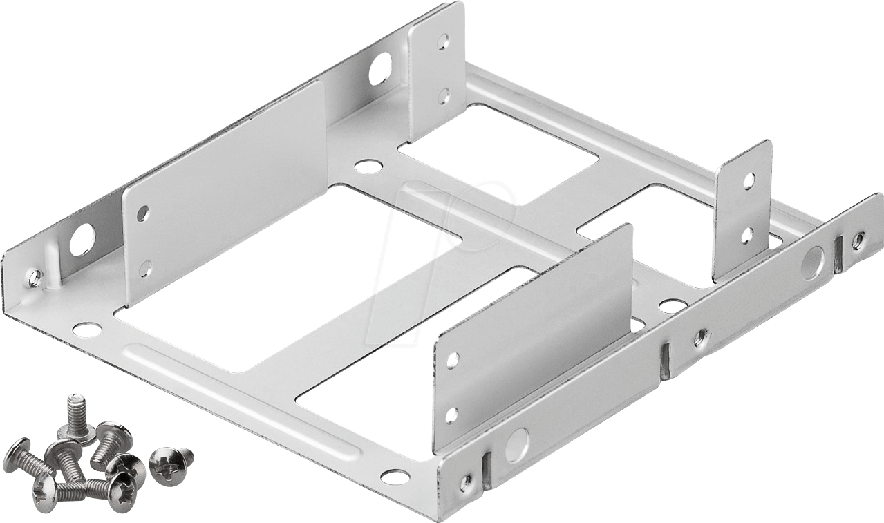 GOOBAY 95875 - Einbaurahmen 2x 2.5 zu 3.5