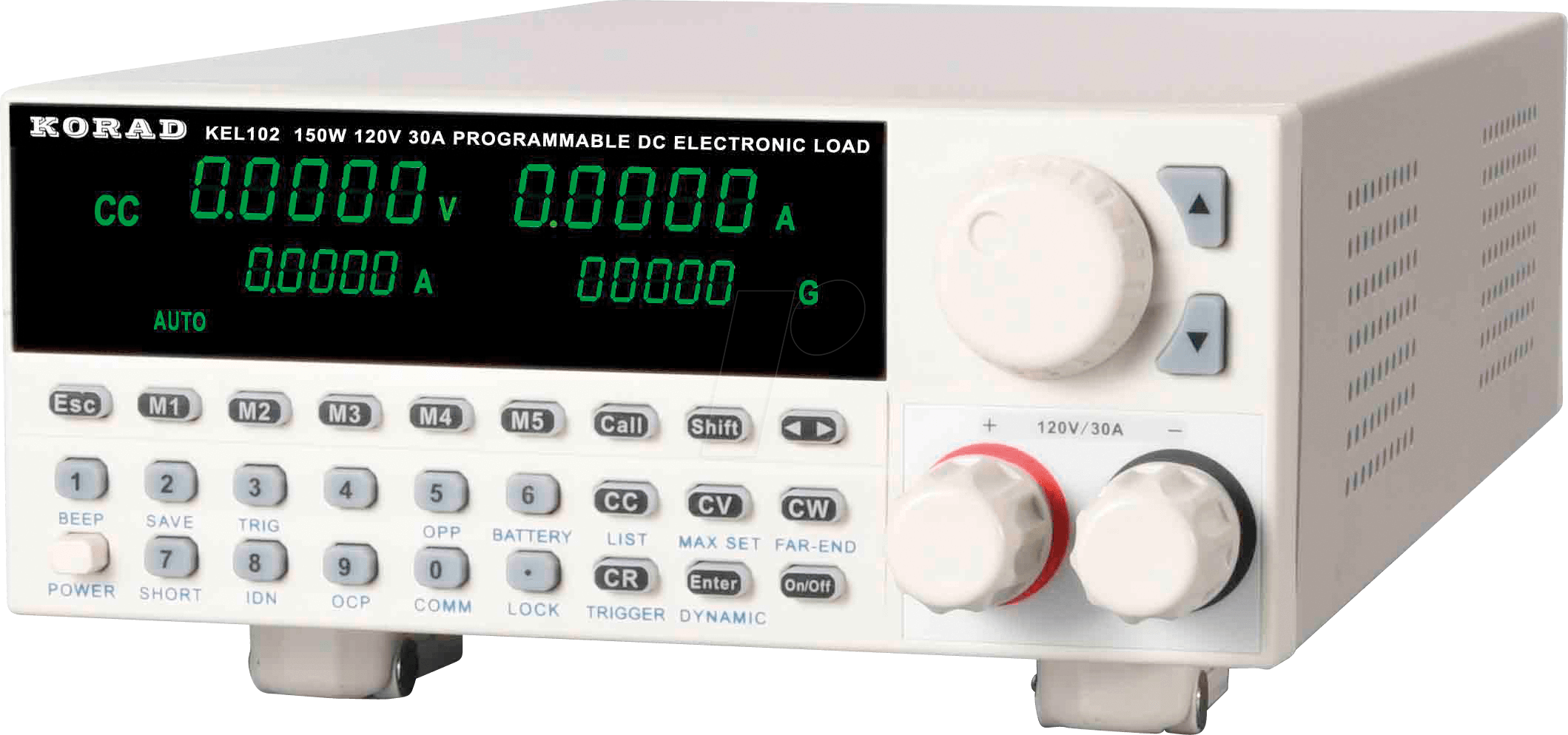 Thumbnail - KEL102 - Elektronische Last, 150 W, 0 - 30 A, USB, RS232, LAN