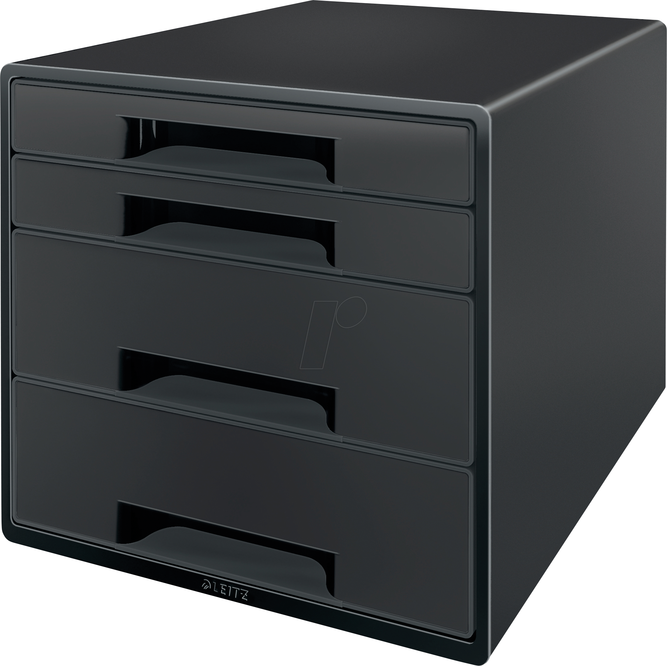 LEITZ 53720095 - Schubladenbox, Recycle Cube, schwarz