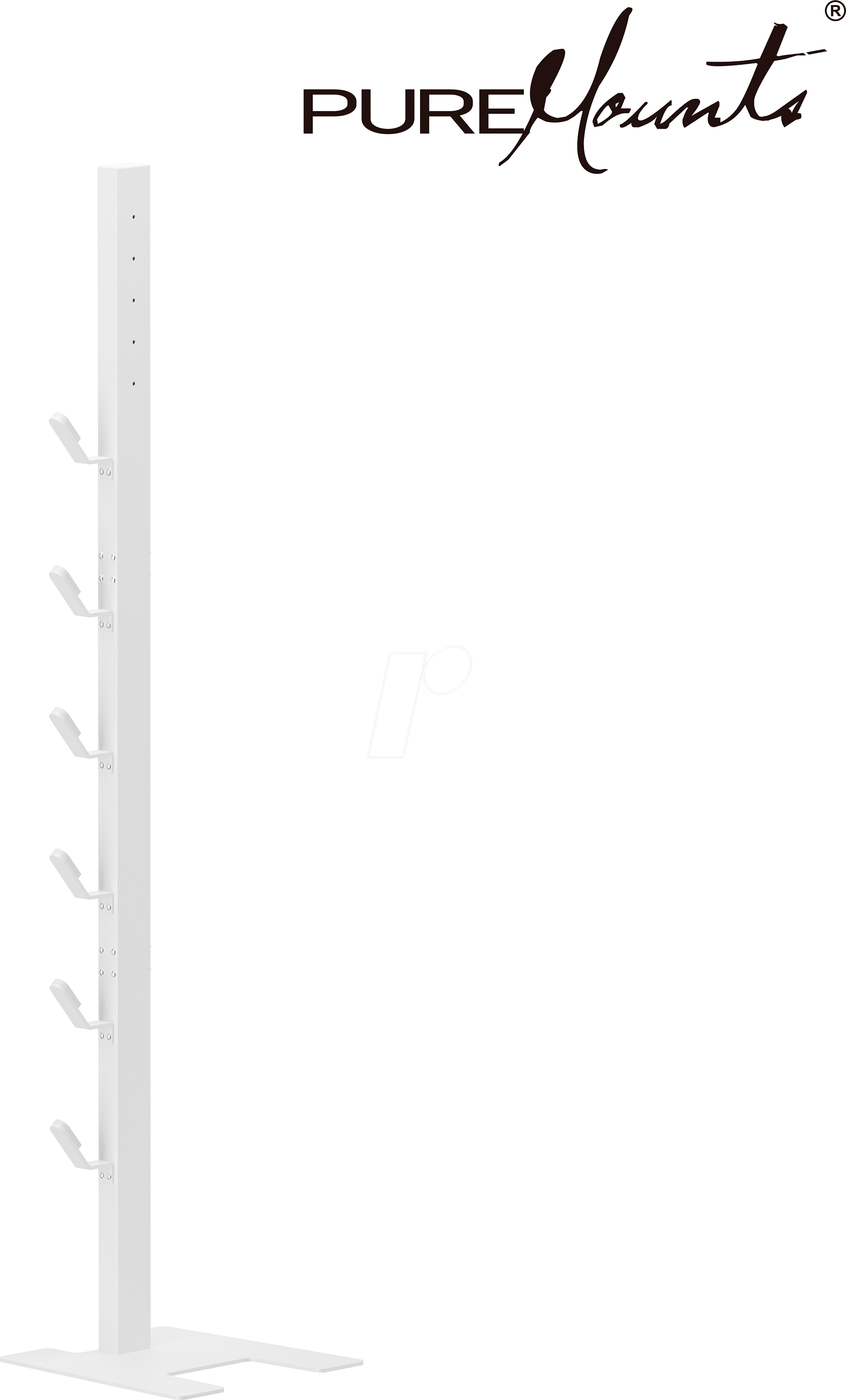 PM-VAC-71 - Puremounts Staubsaugerständer für Dyson Vacuum, weiß