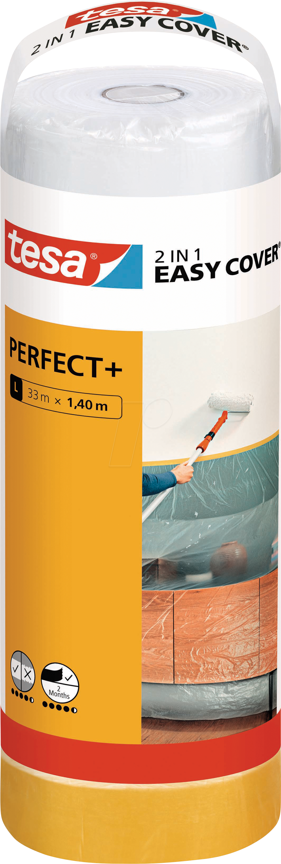TESA 56574 - Nachfüllpack tesa Easy Cover Perfect+ 33 m x 1,40 m