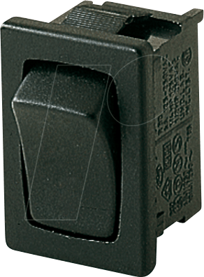 WIPPE 1803.1202 - Wippschalter, 1x UM, schwarz