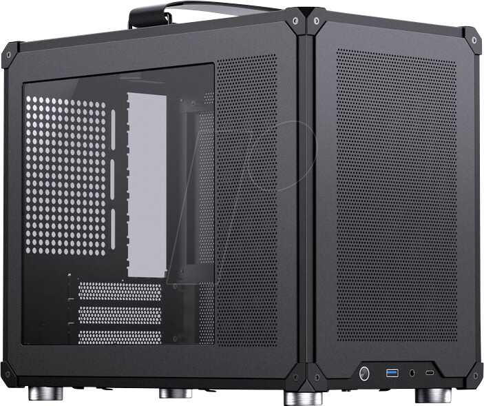 JNB 54372 - Jonsbo C6 MAX Mini-Gehäuse, mATX, Tempered Glass