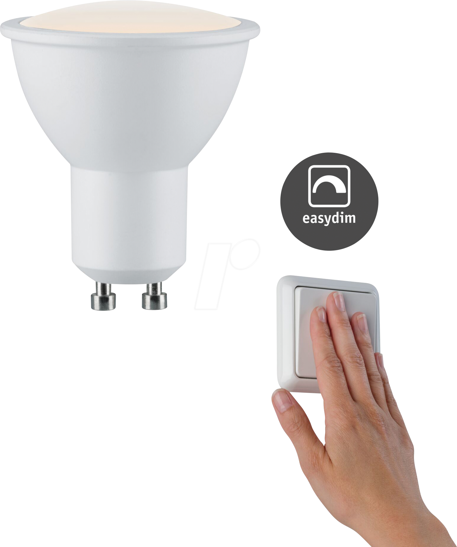 PLM 28798 - LED-Strahler GU10, 5,5 W, 460 lm, 2700 K, dimmbar