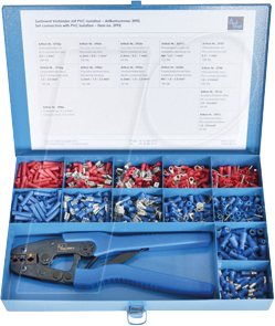 VT SORT 3992 - Sortiment Anschlussteile isoliert, 0,5 - 6,0 mm², 1001-teilig