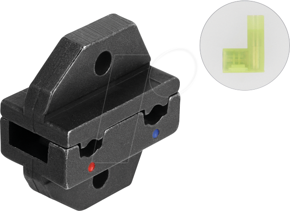 DELOCK 90567 - Pressprofileinsatz XII für Crimpzange 90528, 90527, 90295 und 90