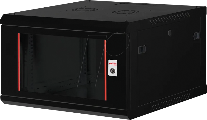 Thumbnail - ROLINE 26210289 - 19'' Wandgehäuse, 6HE, 600mm Tiefe, schwarz
